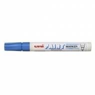 UNI-BALL PX-20 azul claro. Marcador permanente con punta cónica. Trazo 2.2 - 2.8 mm.
