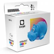 Iberjet H304XLC. Cartucho de tinta 3 colores, reemplaza a HP N9K07AE nº 304XL
