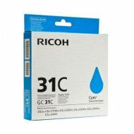 RICOH Cartuchos Inyeccion GC31-CYN Cyan 405689