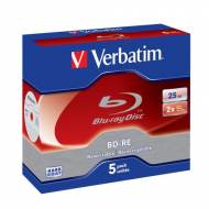 VERBATIM Pack 5 Blu-ray 2x Single Layer 25GB - 43615