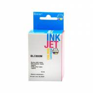 Iberjet BLC800M. Cartucho de tinta magenta, reemplaza a Brother LC800M