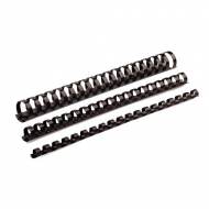 Fellowes 5346108. Pack 100 canutillos de encuadernación negros 10 mm