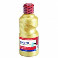 GIOTTO Botella 250 ml de témpera Extra Quality. Color oro metalizado - 531401