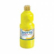 GIOTTO Botella 500 ml de témpera. Color amarillo - 535302