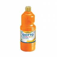 GIOTTO Botella 500 ml de témpera. Color naranja - 535305