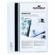 DURABLE 257902. Dossiers fástener Duraplus PVC. Formato A4 color blanco