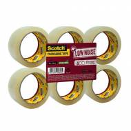 Scotch® Pack de 6 cintas de embalaje para almacenar transparente (50 mm x 66 m) - KT000041873
