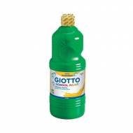 GIOTTO Botella 500 ml de témpera. Color verde - 535312