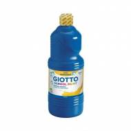 GIOTTO Botella 500 ml de témpera. Color azul - 535317