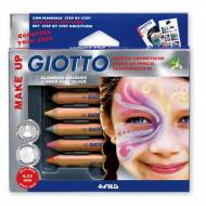 GIOTTO Make up. Estuche 6 lápices de maquillaje de colores surtidos - 470200