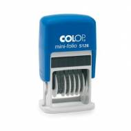 COLOP Sello Mini Dater, numerador. Color negro - S100.S126.1