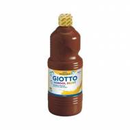 GIOTTO Botella 500 ml de témpera. Color marrón - 535328