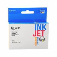 Iberjet ET0334. Cartucho de tinta amarillo, reemplaza a Epson C13T03344010.
