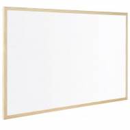 BI-OFFICE Pizarra blanca con marco de madera (30 x 40 cm.) - MP01001010