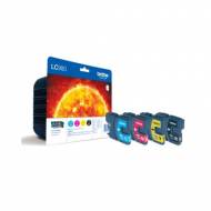 BROTHER Cartuchos Inyeccion LC980 Negro/Amarillo/Cyan/Magenta Pack 4 LC980VALBP