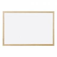 BI-OFFICE Pizarra blanca con marco de madera (60 x 90 cm.) - MA0312178