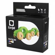 Iberjet B127XLBK. Cartucho de tinta negro, reemplaza a Brother LC127XLBK