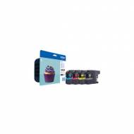 BROTHER Cartuchos inyeccion LC123 Negro/Tricolor Pack 4 LC123VALBP