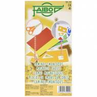 FAIBO Pack 5 láminas imantadas recortables (100 x 200 x 0,7 mm.) Colores surtidos - 226398