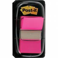 POST-IT 680-21. Indices adhesivos Index Dispensador 50 ud 25,4 x 43,1. Color rosa brillante
