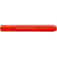 FABER CASTELL 154315 - Marcador fluorescente recargable Textliner grip. Color naranja