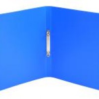EXACOMPTA Carpeta anillas A4 2-15 mm AZUL Polipropileno Flexible - 54192E