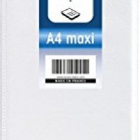 EXACOMPTA Carpeta anillas Krea Cover A4+ 2-50 mm BLANCO Personalizable - 51824E