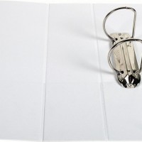 EXACOMPTA Carpeta anillas Krea Cover A4+ 2-50 mm BLANCO Personalizable - 51824E