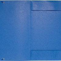 EXACOMPTA 59507E Carpeta de gomas A3. Color azul