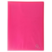 EXACOMPTA Carpetas fundas Chromaline 40 fundas A4 Colores surtidos Tapa semi-flexible 85469E