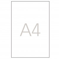 APLI 1230. Caja 50 transparencias para impresoras inkjet A4