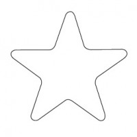 APLI 12046. Gomets grandes forma estrella, holográfico