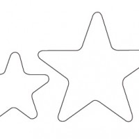 APLI 4887. Gomets estrella en rollo, color amarillo
