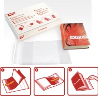 APLI 12282. 100 Forros de libros con solapa ajustable (310 mm.)