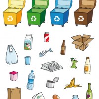 APLI 12787. Gomets removibles Reciclaje (3 hojas)