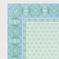 APLI DSD1052. Papel certificados y diplomas Helico azul turquesa (70 hojas)