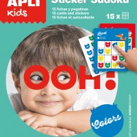 APLI 14816. Juego Sticker Sudoku (12 unidades)