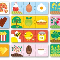 APLI 14360. Puzle educativo Origen de los alimentos
