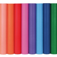 APLI 15188. 29 rollos Dressy Bond textura tela colores surtidos (0,8 x 3 m.)