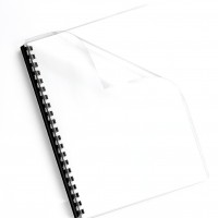 Fellowes 5376102. Pack de 100 portadas PVC transparente cristal A4 200 micras