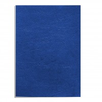 Fellowes 5371305. Pack de 100 portadas Delta Cuero azul A4 250 gr.