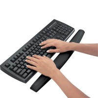 Fellowes 9178401. Reposamuñecas teclado Memory foam azul