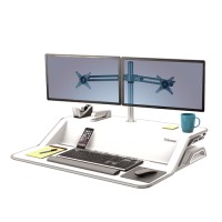 Fellowes 8042901. Brazo accesorio para estación de trabajo Sit-Stand Lotus doble