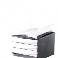 Fellowes 0008101. Bandejas para documentos Green2Desk Blanco