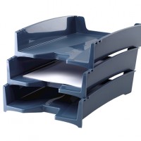 Fellowes 0008201. Bandejas para documentos Green2Desk Azul