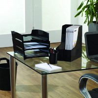 Fellowes 0016401. Portalápices Green2Desk Negro