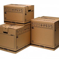 Fellowes 6205603. Pack de 5 Cajas de mudanza Mediana con montaje manual