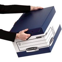 Fellowes 0048901. Maxi contenedor de archivo con asas ergonómicas