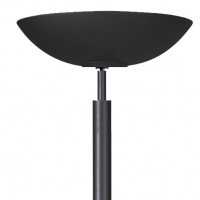 Unilux 400050389. Lámpara LED de pie DELY color negro