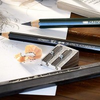 FABER CASTELL 119302 - Lápiz ecológico Castell® 9000 Jumbo. Graduación 2B